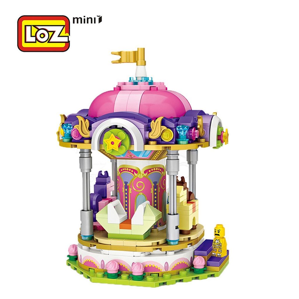 ĐỒ CHƠI LẮP RÁP VÒNG XOAY NGỰA 135X80X180MM