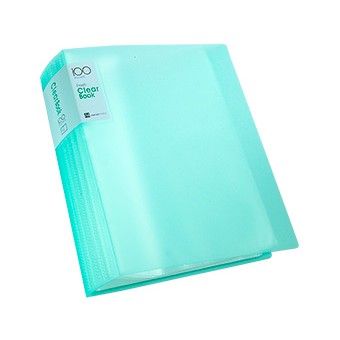 DA-BIA 100 LA NHUA A4 MAU XANH