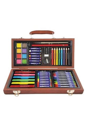 Bút Màu Hộp Gỗ MS-55W