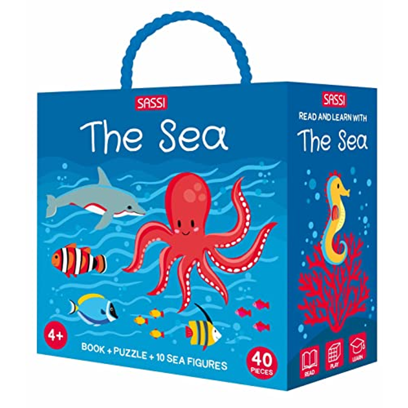 40 Pieces Qbox - Read & Learn With The Sea