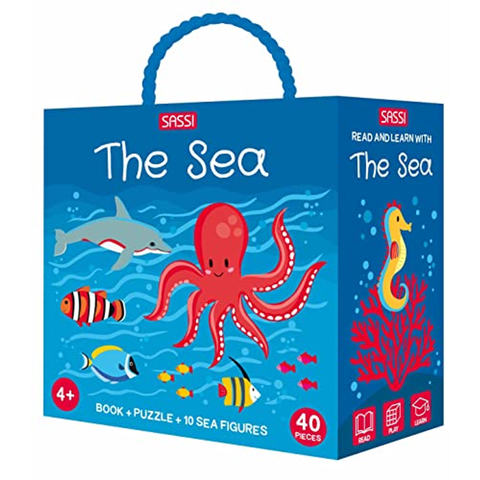 40 Pieces Qbox - Read & Learn With The Sea
