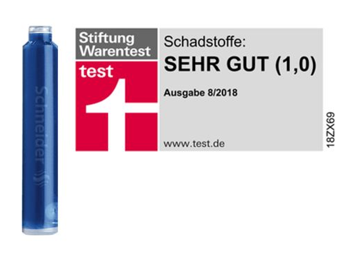 Ruột Viết Máy Xanh vỉ 6PCS 6603