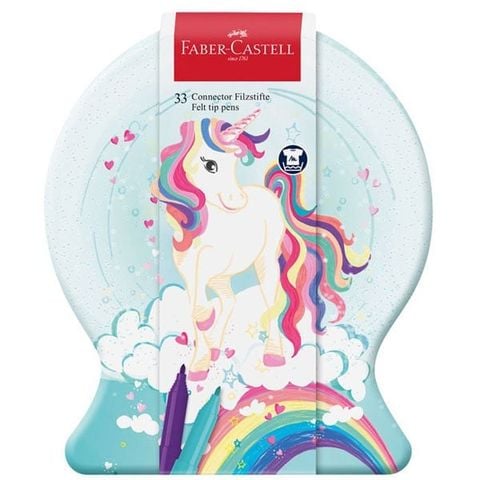 BÚT LÔNG MÀU CONNECTOR, NGỰA PONY 33 MÀU (COX-0056)