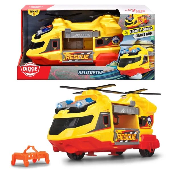 DICKIE TOYS MÁY BAY CỨU HỘ HELICOPTER 203306023  (SIMBA)
