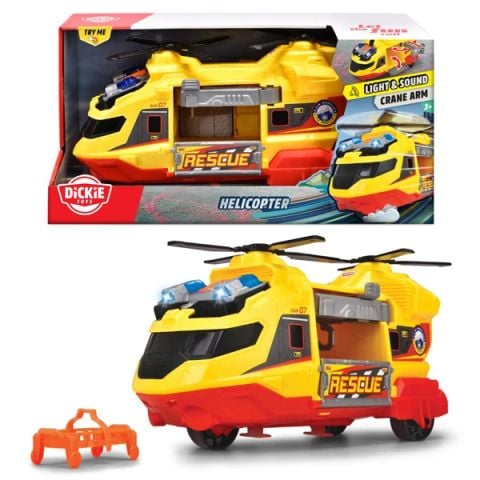 DICKIE TOYS MÁY BAY CỨU HỘ HELICOPTER 203306023  (SIMBA)
