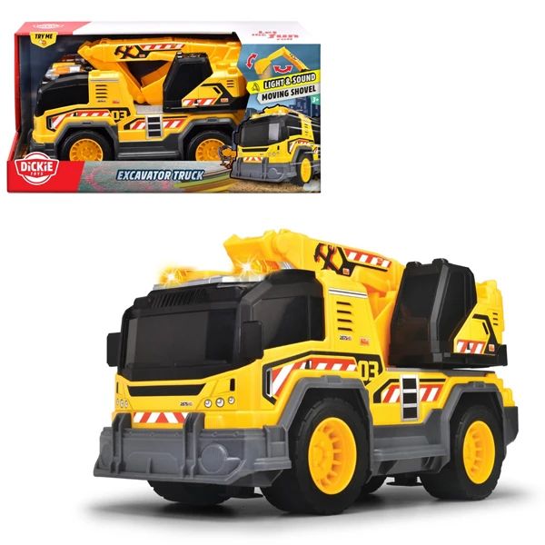 DICKIE TOYS XE XÂY DỰNG EXCAVATOR TRUCK 203306026 (SIMBA)