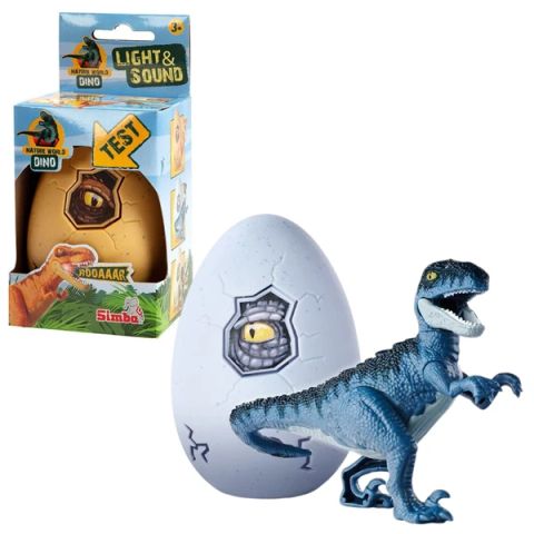 TRỨNG KHỦNG LONG DINO IN EGG WITH LIGHT AND SOUND (SIMBA)