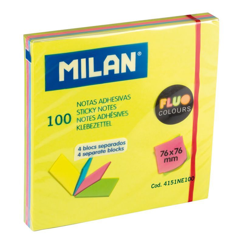 Giấy note Milan nhiều màu 4151NE100
