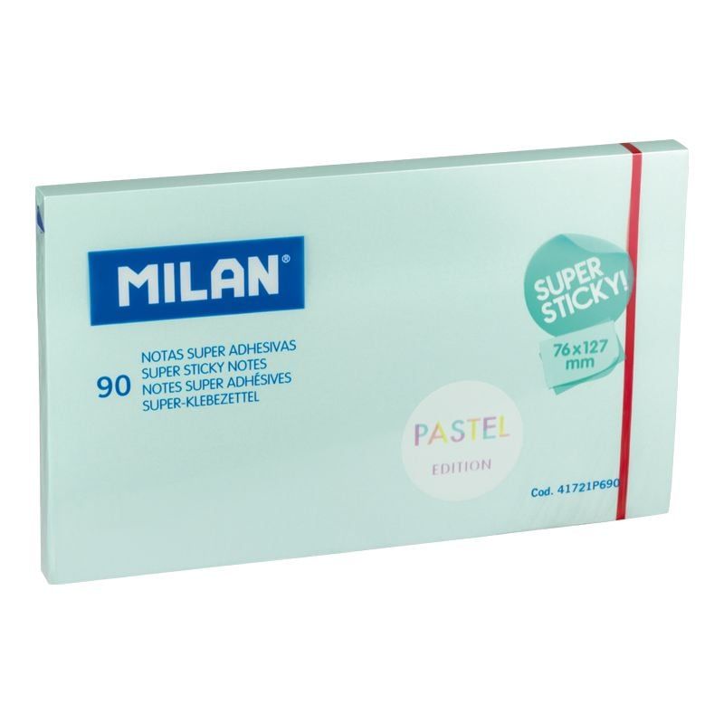 Giấy Note Milan 76x127mm xanh 41721P690