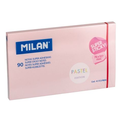 Giấy note Milan 76x127mm hồng 41721P890