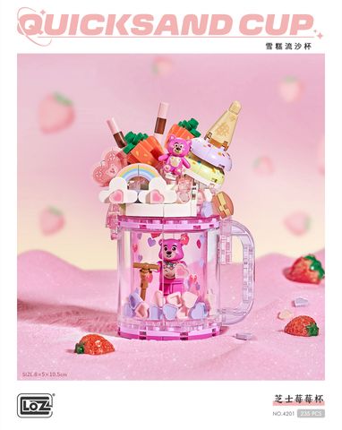 Đồ Chơi Lắp Ráp Ly Sinh Tố 235Pcs 4201 LOZ