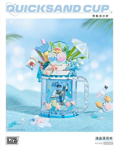 Đồ Chơi Lắp Ráp Ly Sinh Tố 214Pcs 4202 LOZ