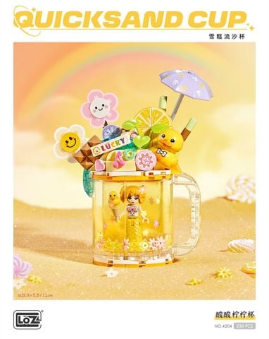 Đồ Chơi Lắp Ráp Ly Sinh Tố 236Pcs 4204 LOZ