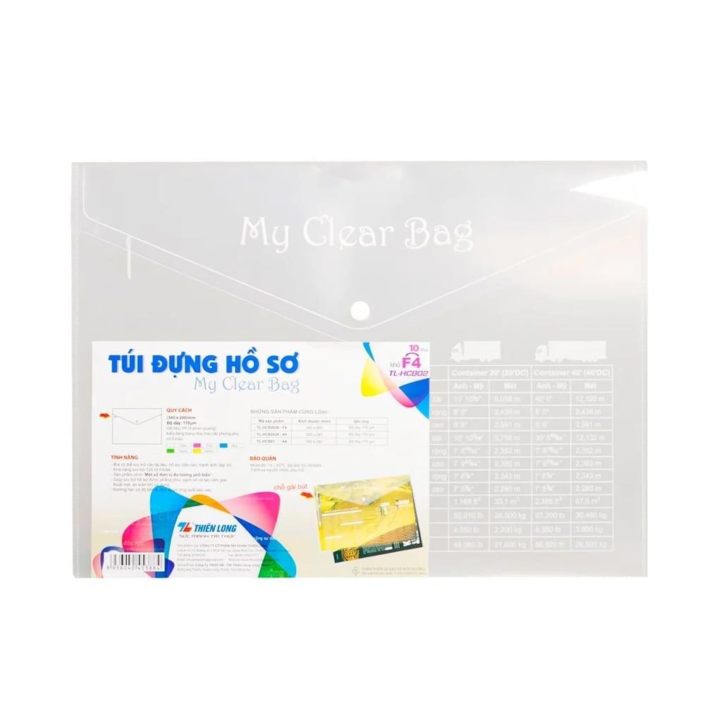 Bìa nút F4 TL-HCB-02 (10C/X) ( A5404-TL)