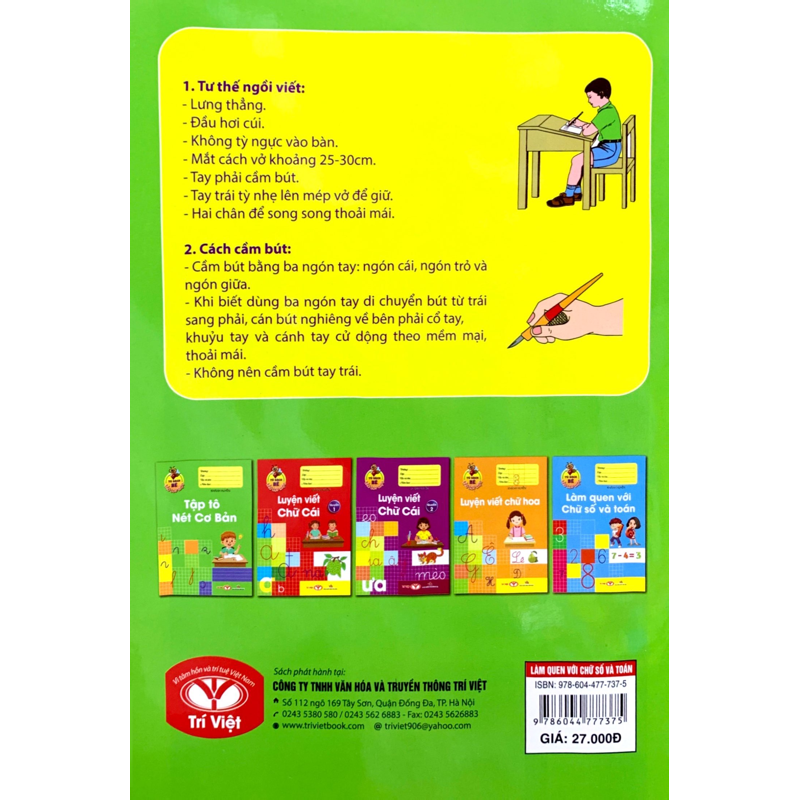 Tủ Sách Bé Vào Lớp Một - Làm Quen Với Chữ Số Và Toán