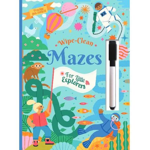 Activity Wipe-Clean Books - Mazes