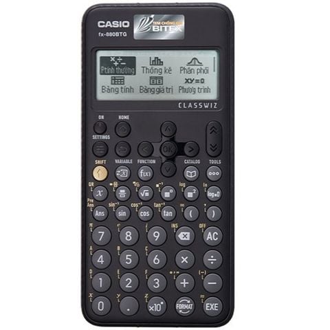 Máy Tính Casio Fx-880BTG - Màu Đen
