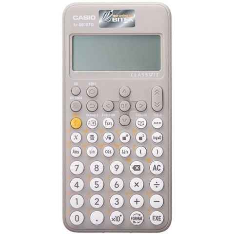 Máy Tính Casio Fx-880BTG - Màu Xám