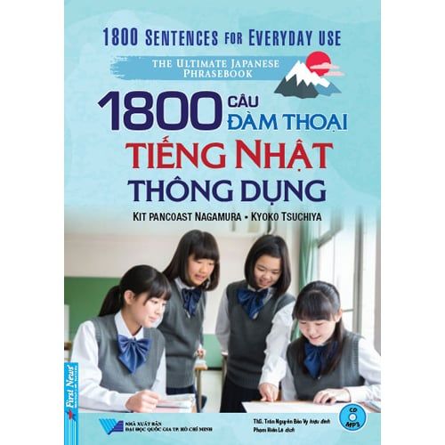 1800 Câu Đàm Thoại Tiếng Nhật Thông Dụng (Kèm CD)