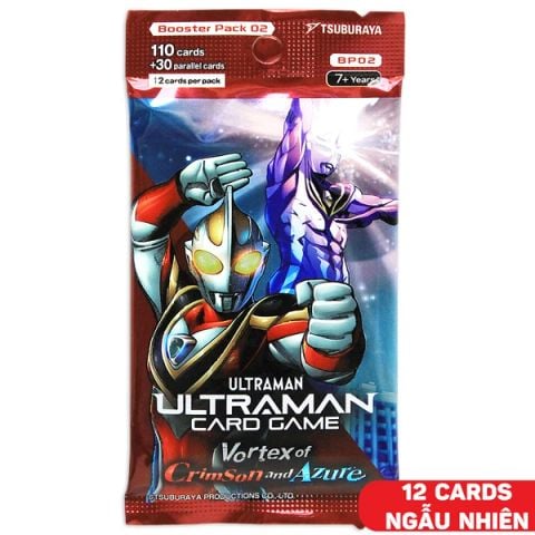 ULTRAMAN CARD GAME THẺ BOOSTERVOL.02 VORTEX OF CRIMSON AND AZURE (ODYSSEY)