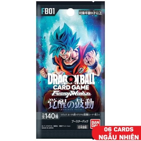 BỘ CỜ CHIẾN THUẬT DRAGON BALL FUSION WORLD MỞ RỘNG DBS-FB01 (SHOWA)