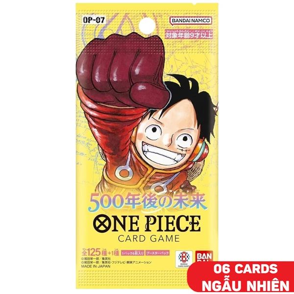 BỘ CỜ CHIẾN THUẬT ONE PIECE  BỘ MỞ RỘNG OP-07 500 YEAR GÓI OP-07 (SHOWA)