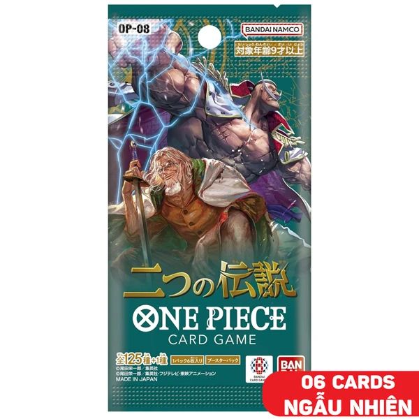 BỘ CỜ CHIẾN THUẬT ONE PIECE - MỞ RỘNG TWO LEGENDS OP-08 (SHOWA)