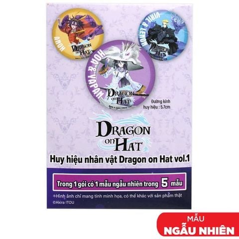 HUY HIỆU NHÂN VẬT DRAGON ON HAT VOL.1 DOH-CB01 (SHOWA)