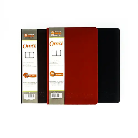 Sổ Da Hồng Hà Office H6 - 200 Trang