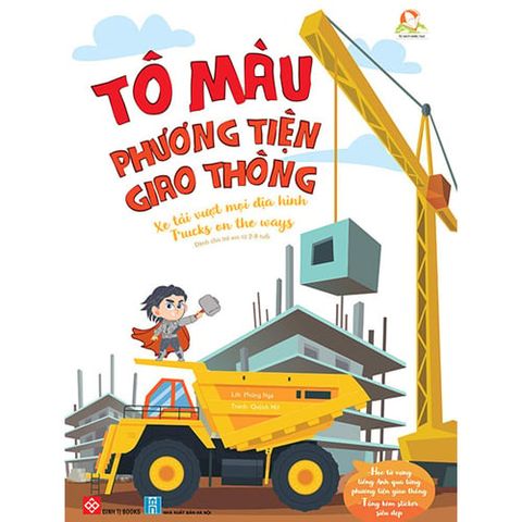 Tô Màu Phương Tiện Giao Thông - Xe Tải Vượt Mọi Địa HÌnh