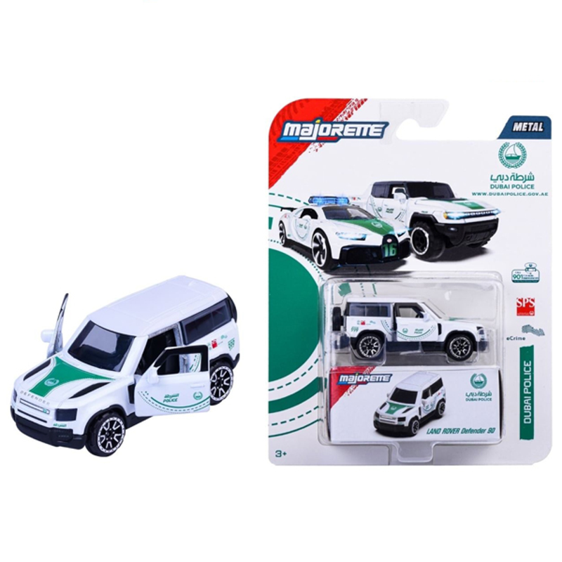 Majorette 8503100001B47 Xe Mô Hình Dubai Police Mercedes-Benz SLS AMG