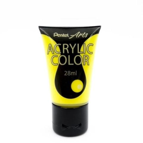 PENTEL - MÀU ACRYLIC TUÝP - WA2_T01 (LEMON YELLOW) (6T/H) (ST-5390)