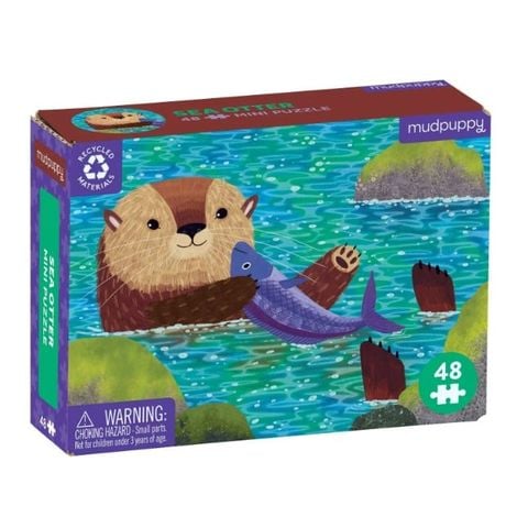48 Mini Puzzle: Sea Otter