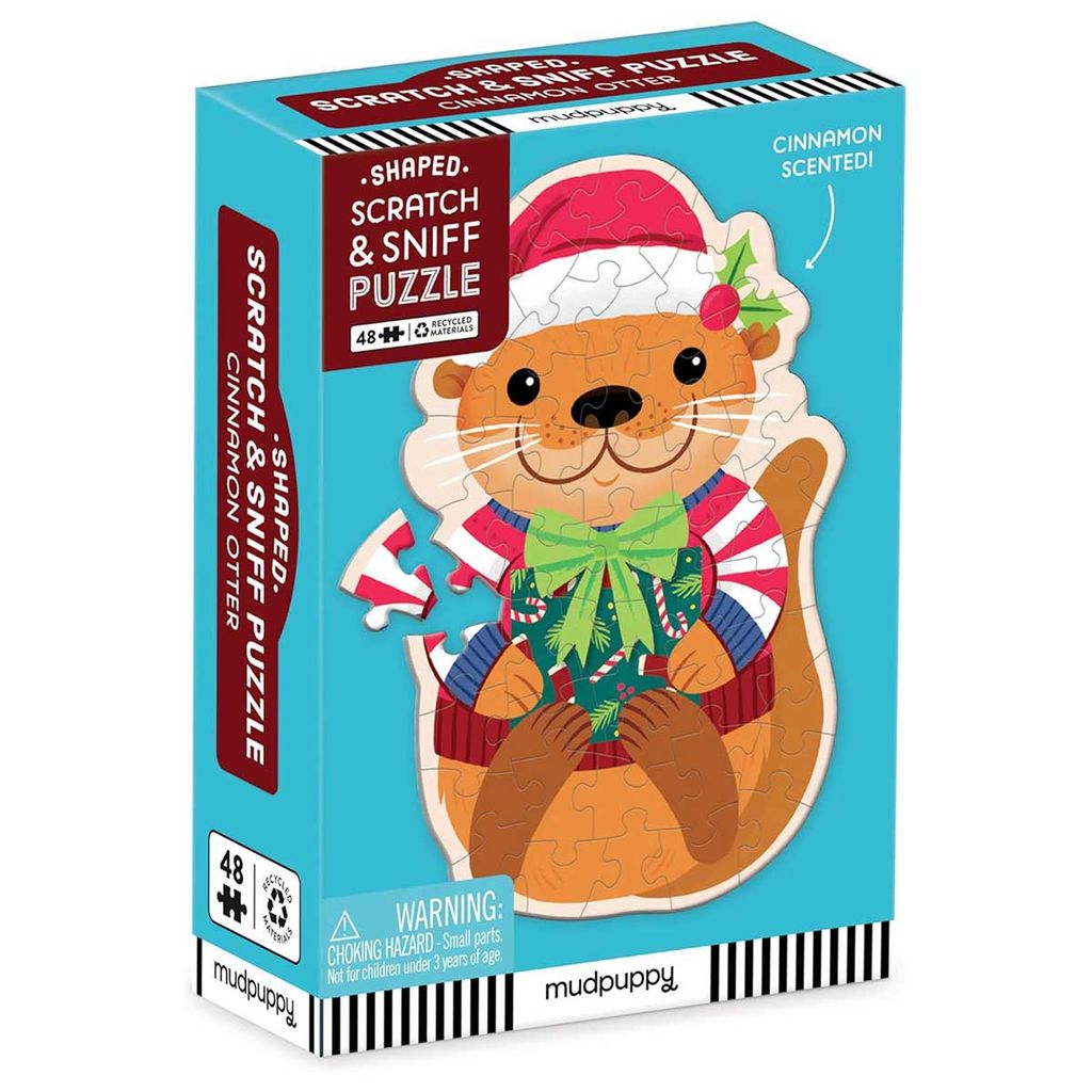 48 Scratch & Sniff Puzzle: Cinnamon Otter