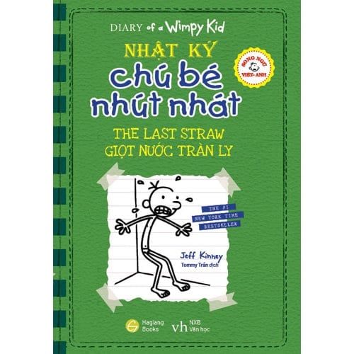 Nhật Ký Chú Bé Nhút Nhát - Tập 3: Giọt Nước Tràn Ly (Song ngữ Việt-Anh)