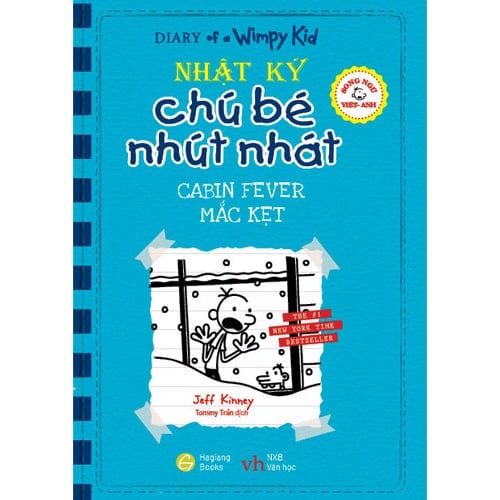 Nhật Ký Chú Bé Nhút Nhát - Tập 6: Mắc Kẹt (Song ngữ Việt-Anh)