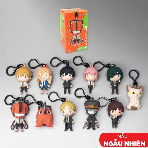 SUNRISEPOP MÓC KHÓA MÔ HÌNH NHÂN VẬT CHAINSAW MAN CMBB001 (VTA)