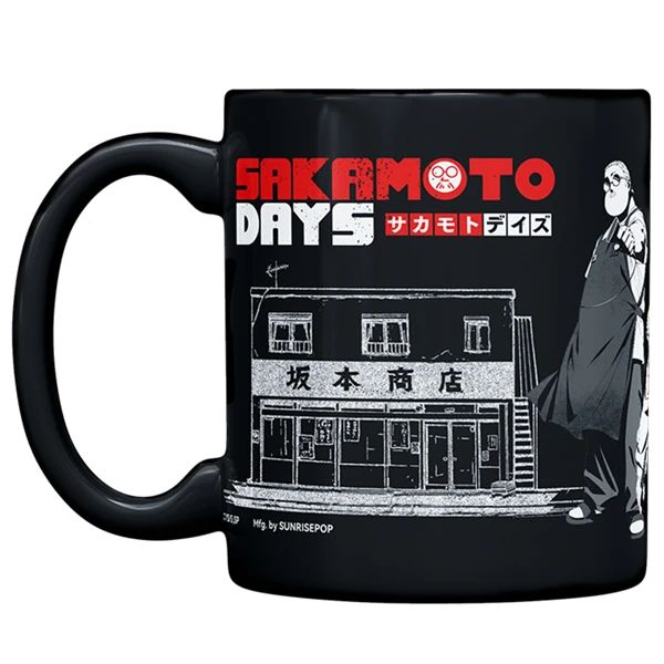 SUNRISEPOP LY SỨ SAKAMOTO DAYS MÀU ĐEN SDAC040 (VTA)