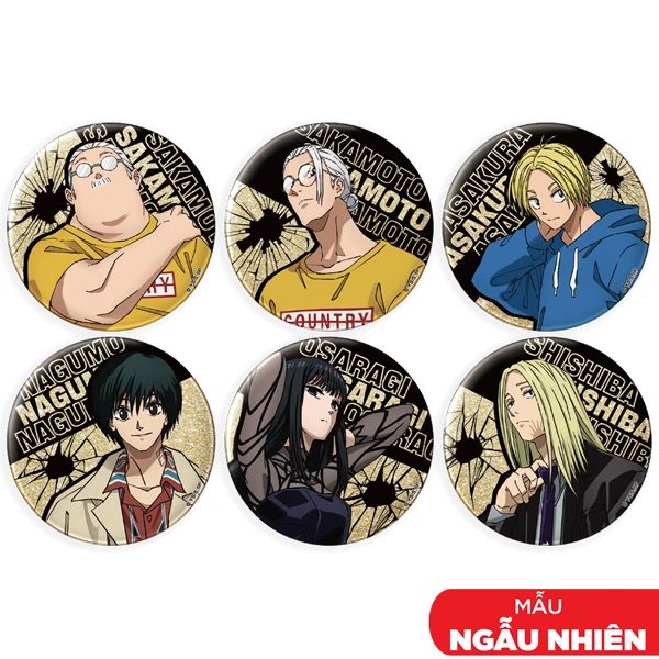 SUNRISEPOP HUY HIỆU SAKAMOTO DAYS 02 SDAC002 (VTA)