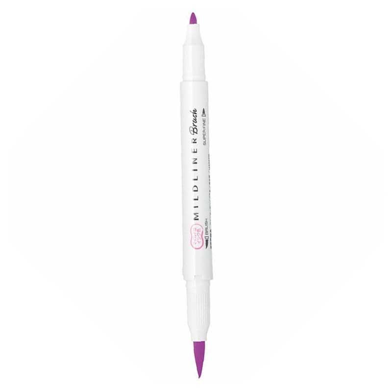 ZEBRA - VIẾT MILDLINER BRUSH - HỒNG FUCHSIA - WFT8-MFU (MS)