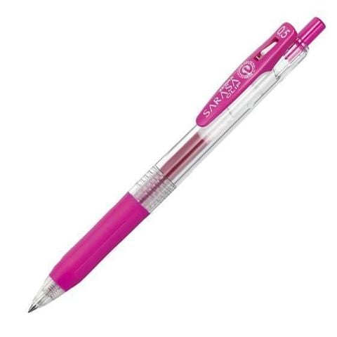 Viết gel Japan Sarasa 0.5 đỏ tía