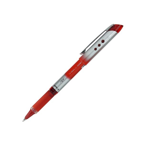 PILOT - BÚT NƯỚC HI-TECH V BALL GRIP MỰC ĐỎ 0.7 BLN-VBG7-R (12 C/H) (BT-0323)