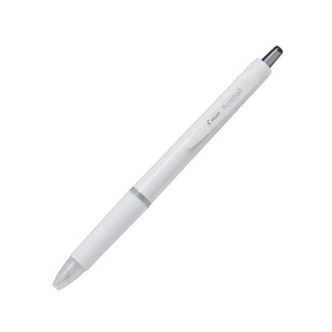 PILOT - VIẾT BI ACROBALL MỰC ĐEN (TIP 0.5MM), THÂN TRẮNG/BAB-15-OWB (10C/H) (BT-0323)