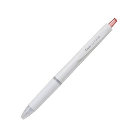 PILOT - VIẾT BI ACROBALL MỰC ĐỎ (TIP 0.5MM), THÂN TRẮNG/BAB-15-OWR (10C/H) (BT-0323)