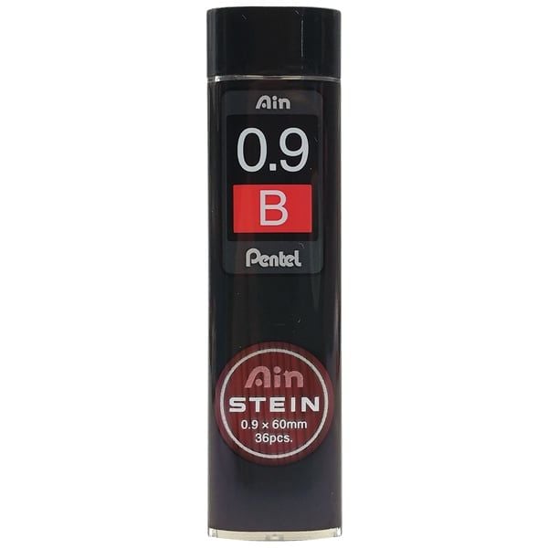 PENTEL - RUỘT VIẾT CHÌ KIM 0.9 MM VỎ ĐEN- C279_B (12C/H) (ST-5390)