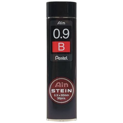 PENTEL - RUỘT VIẾT CHÌ KIM 0.9 MM VỎ ĐEN- C279_B (12C/H) (ST-5390)