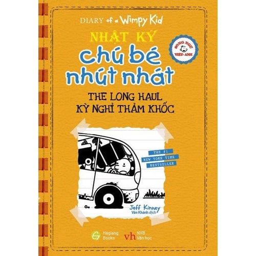 Nhật Ký Chú Bé Nhút Nhát - Tập 9: Kỳ Nghỉ Thảm Khốc (Song ngữ Việt-Anh)