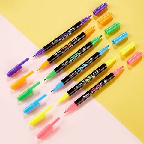 Viết dạ quang Baoke nhỏ 492 đủ màu