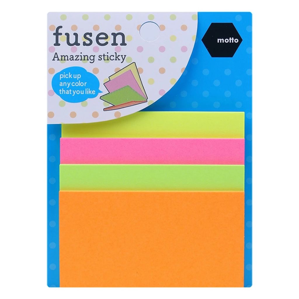 GIẤY NOTE MOTTO 4 MÀU 70X70MM CYDF70-NE (0013-ĐĐ)