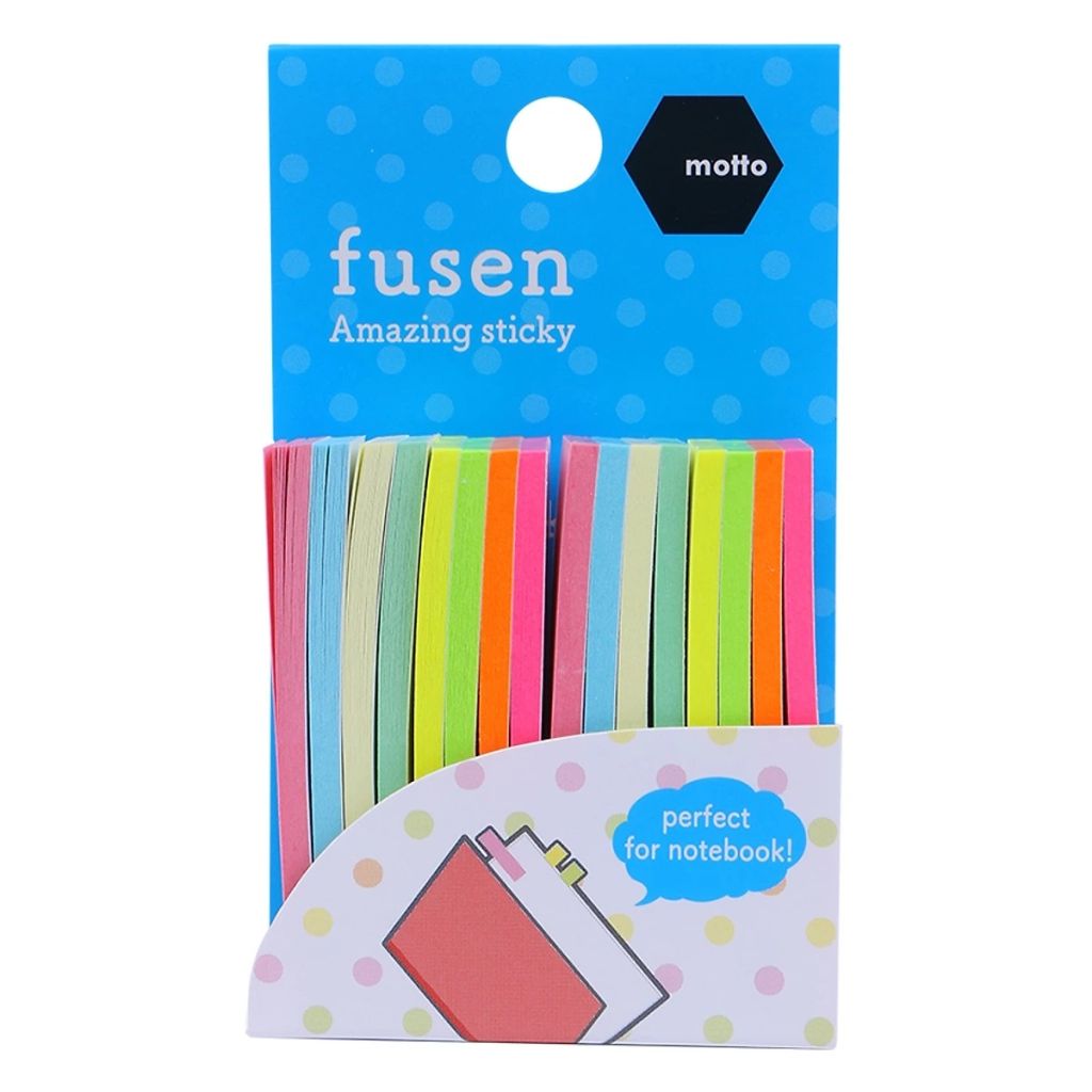 GIẤY NOTE MOTTO 8 MÀU 15X50MM CYQF15-AS (0013-ĐĐ)